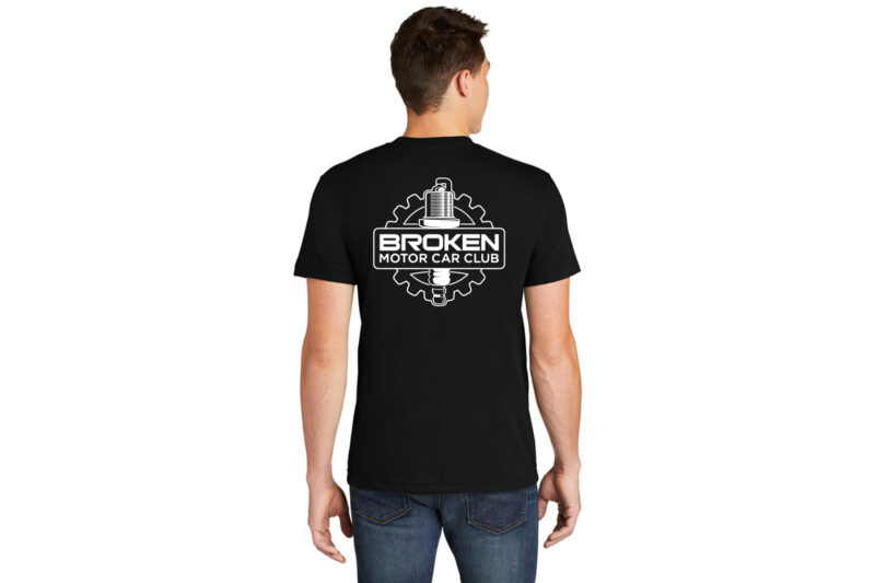 Broken Motor Car Club | District ® Perfect Tri ® Tee - Image 3