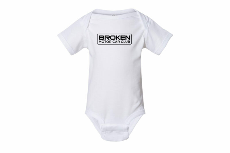 Broken Motor Car Club | Baby Bodysuit (Logo only) - Image 5