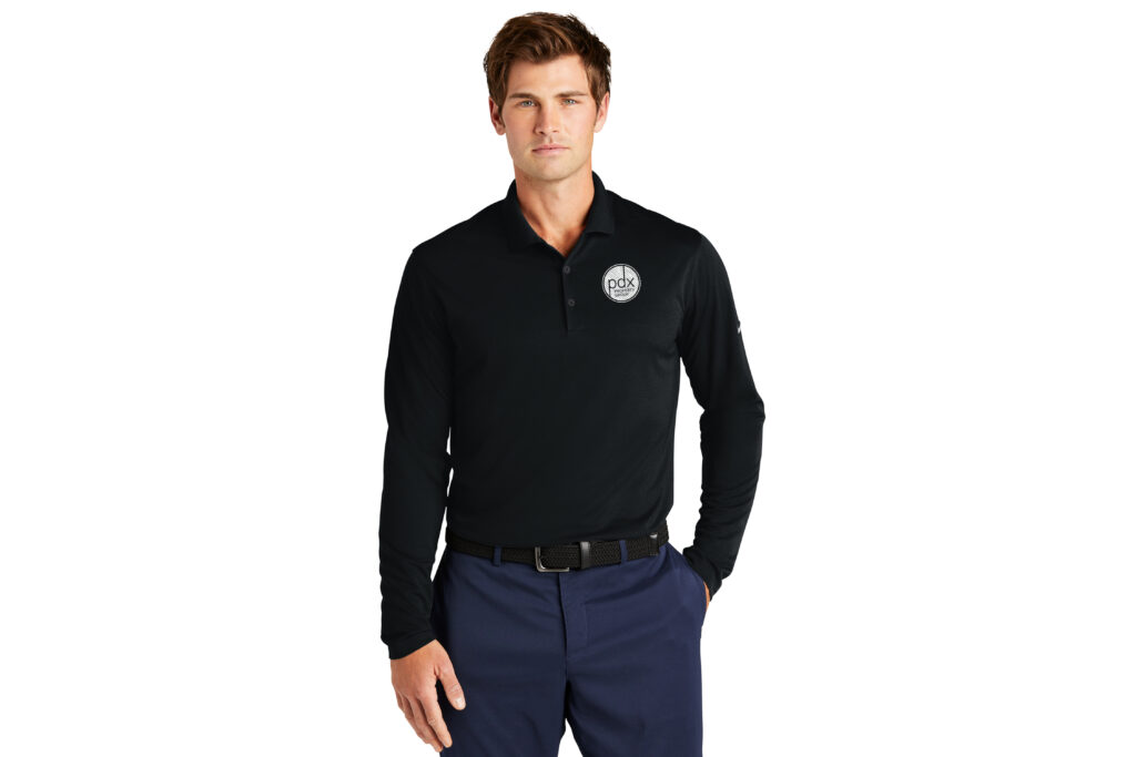 PDX Property Group | Nike Mens Long Sleeve Polo